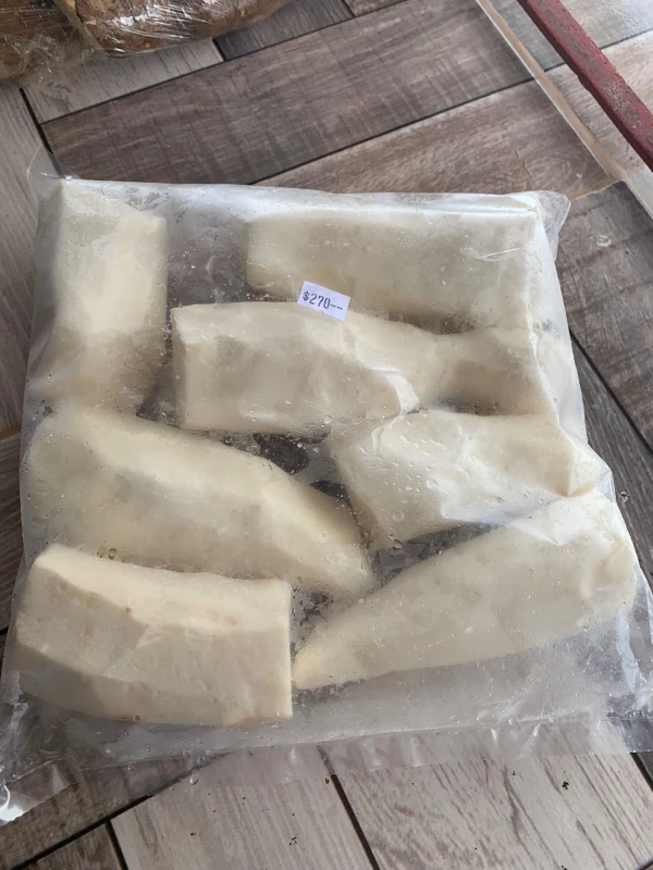 Yuca congelada's foto | El Rincón de la Suiza |  BizneCubano